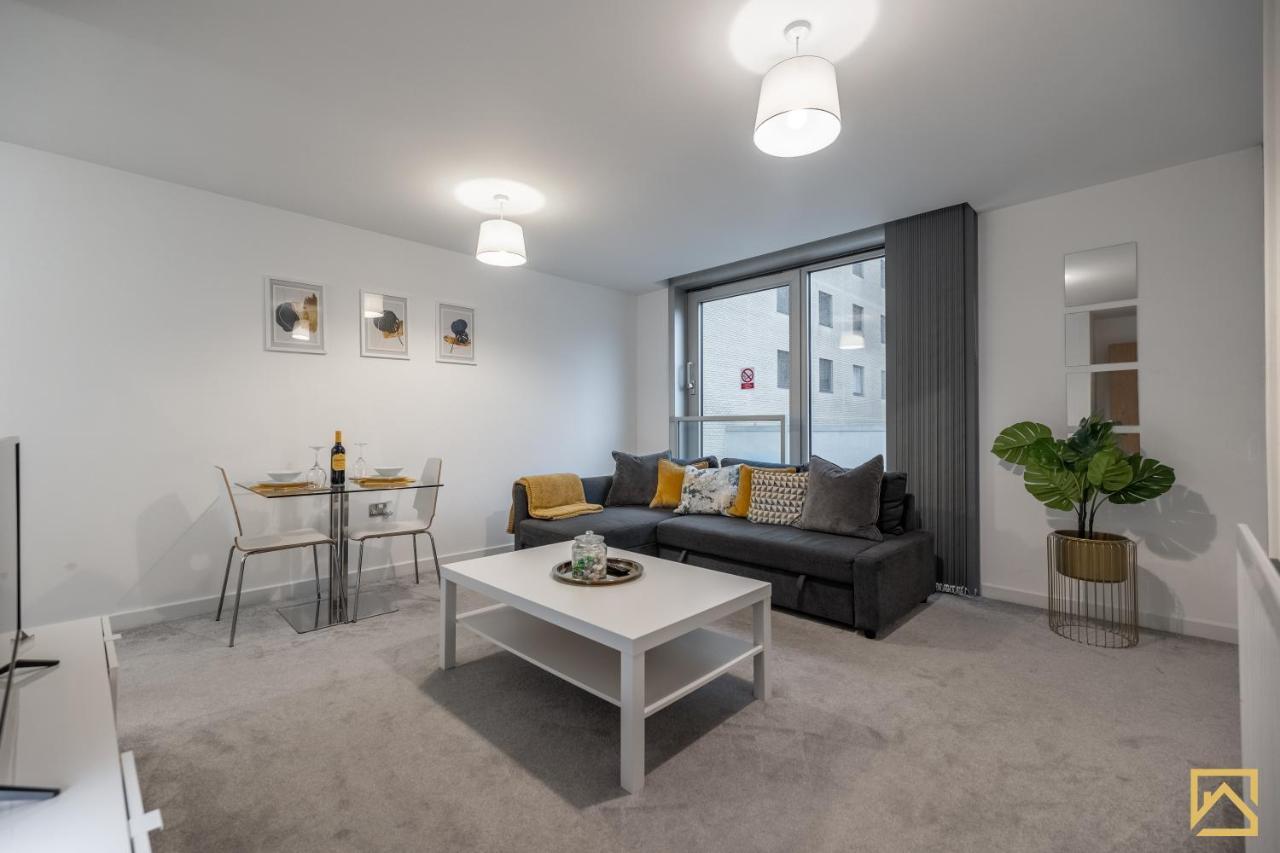Modern 1 Bed In Central Mk, Free Parking, Smart Tv, Manhattan House By Valore Property Services Μίλτον Κέινς Εξωτερικό φωτογραφία